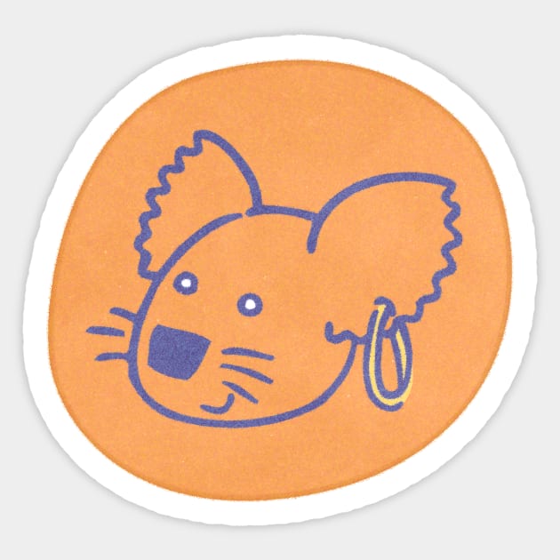 Craig the Koala Sticker by BrownWoodRobot